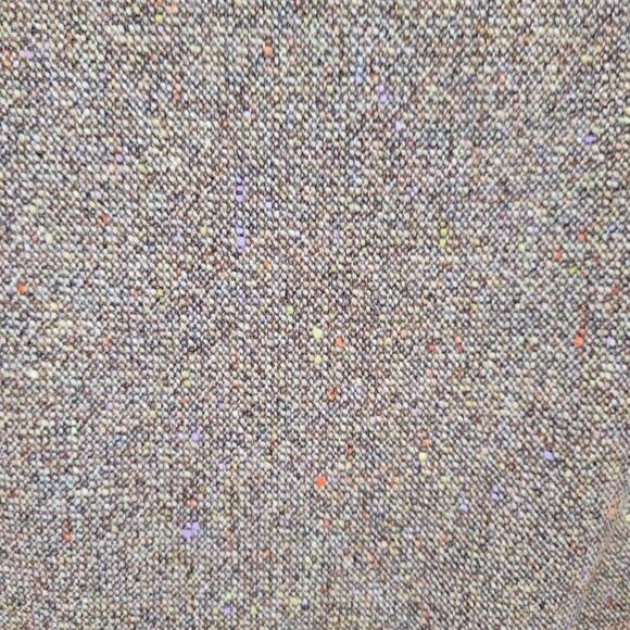 Tahari Skirt 100% Wool Tweed Aline Academia Grunge Golden Multicolor Fleck 12P - Picture 5 of 13